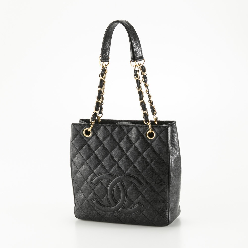 Chanel Caviar Skin PST Tote Bag